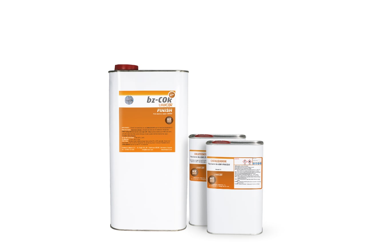 bz-COR FINISH Water Resistant vernice (finitura opaca) 5 litri